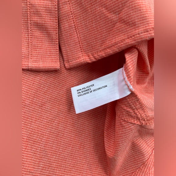 Duluth Trading Co. Women's Medium Sol Survivor Sun Protection Shirt Jac in Coral - Picture 9 of 11